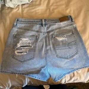 Ripped American Eagle Jean Shorts